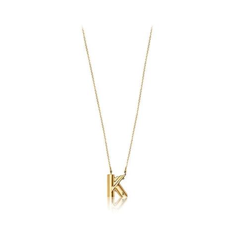 ketting louis vuitton letter|Louis Vuitton k necklace.